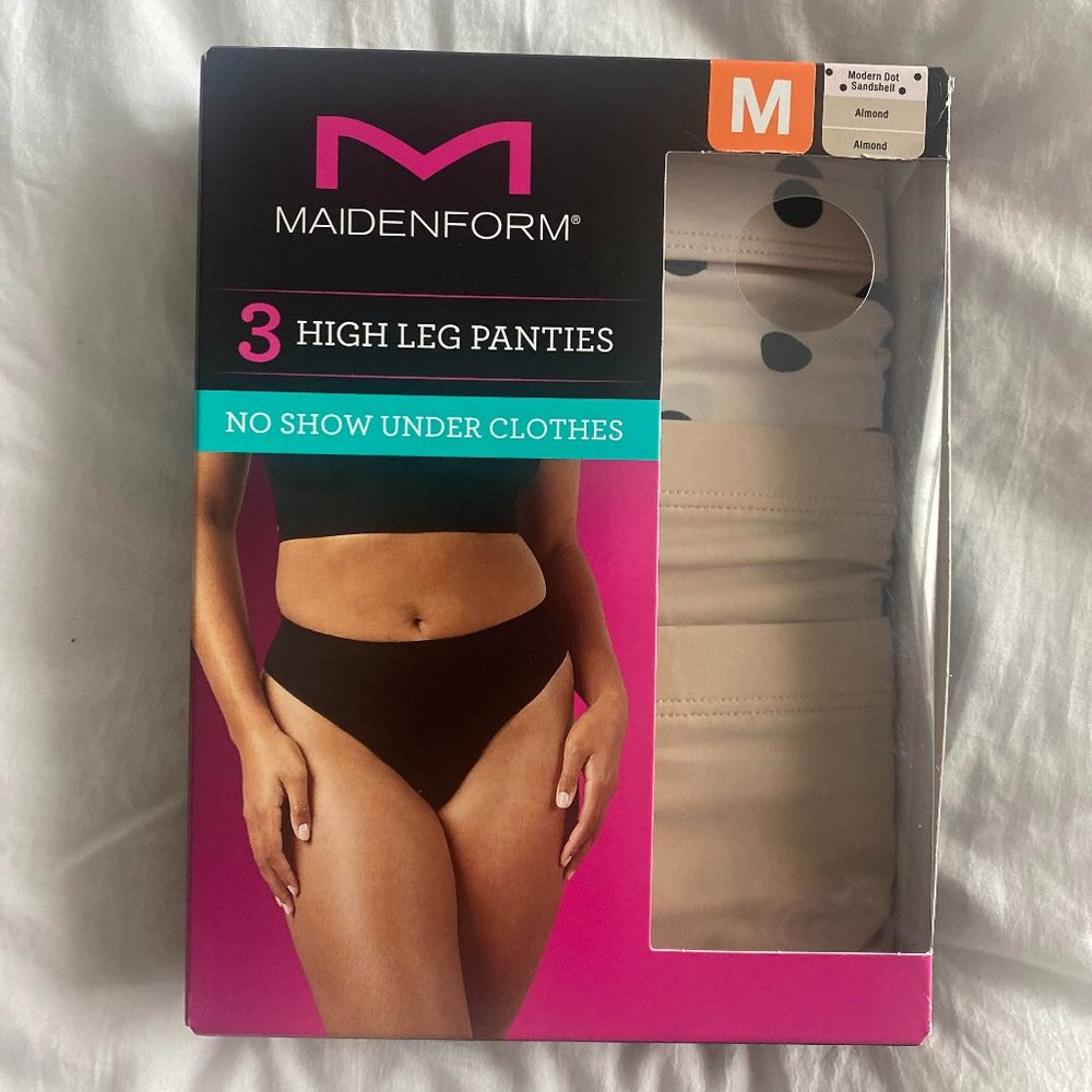Maidenform Seamless High Leg Panties